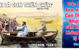 Ông là Con Thiên Chúa
