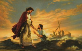 Chúa Giêsu đi trên mặt biển đến với các môn đệ