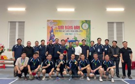 Giải bóng bàn cho hàng giáo sỹ Bùi Chu