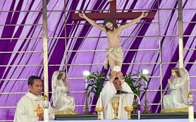 Thánh Danh dâng lễ đầu xuân tại thánh địa