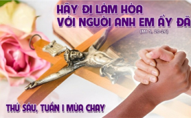 Dâng của lễ hoà giải trước