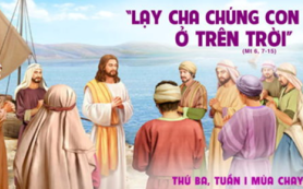 Đức Giêsu dạy cầu nguyện