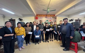 Caritas giáo hạt Báo Đáp tổng kết cuối năm