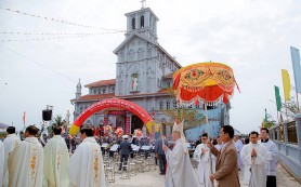 Giáo họ Tân Minh khánh thành Nhà thờ