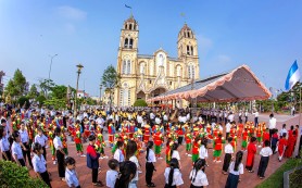 Gx. Hoành Đông đón tuần chầu hồng phúc