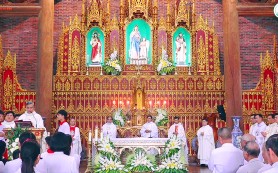 Họ Phú Ninh, xứ Hoành Đông mừng lễ Truyền Tin