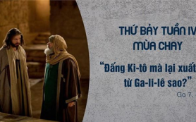 Xuất thân từ Galilê sao?