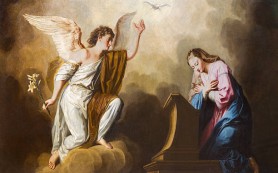 Đức Chúa ở cùng Bà... Bà đẹp lòng Thiên Chúa