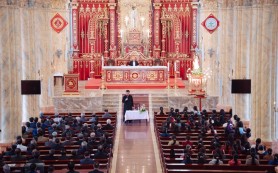 Quý chức HĐMV hạt Đại Đồng tĩnh tâm Mùa Chay