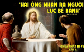 Khi Người bẻ bánh