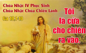 Tôi là cửa cho chiên ra vào