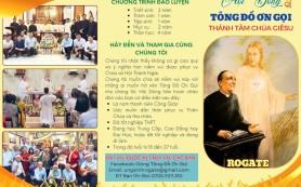 Khoá Phân định Ơn gọi Dòng Tông đồ Ơn gọi