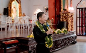 Gx Giáp Nam chào đón cha tân chánh xứ
