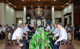 Tân giáo xứ Tây Mỹ đón cha xứ tiên khởi