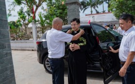 Tân giáo xứ Tây Mỹ đón cha xứ tiên khởi