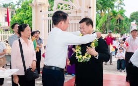 Gx Ninh Mỹ đón Cha tân chánh xứ