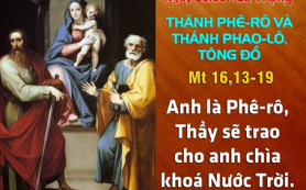 Trao chìa khoá Nước Trời