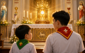 Truyện ngắn: Tấm bánh nhỏ & tình yêu Chúa Giêsu