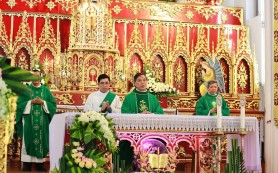 Giáo xứ Tùng Nhì chầu Thánh Thể