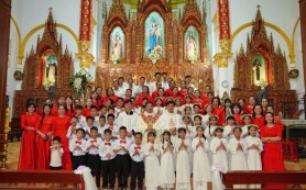 Gx Trang Hậu: 39 em Rước lễ lần đầu