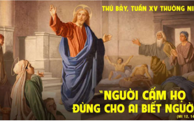Để ứng nghiệm lời ngôn sứ