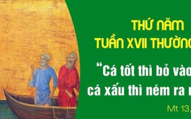 Cá tốt cho vào giỏ, cá xấu vứt đi