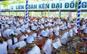 Tiếng kèn dâng Chúa trong Đại lễ phong Chân phước...