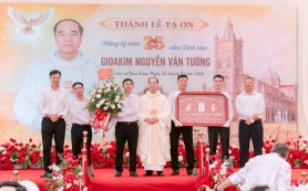 Thánh lễ tạ ơn 25 năm linh mục cha Gioakim