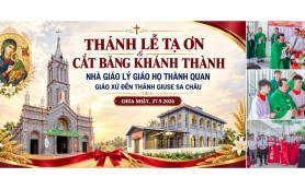 Họ Thành Quan (Sa Châu): Khánh thành Nhà Giáo lý