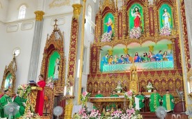 Giáo họ Xuân Phong chầu Chúa Giêsu Thánh Thể