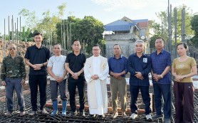 Giáo họ Lịch Đông khởi công xây dựng nhà thờ mới