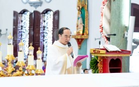 Cha Gioakim Nguyễn Văn Tường nhận xứ Sa Châu
