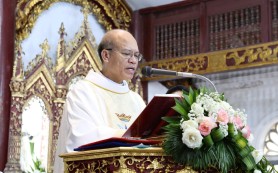 Cha Gioakim Ngô Văn Chương nhận xứ Liên Thượng