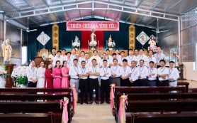 Truyền thông hạt Kiên Chính mừng lễ Quan Thầy