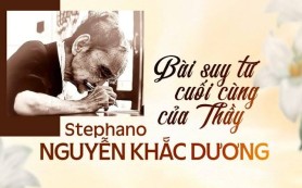 Thầy Stêphanô: Dấu chân quân tử giữa cõi vô thường