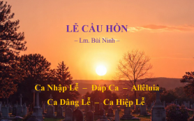 LỄ CẦU HỒN – Ca Nhập Lễ - Đáp Ca - Alleluia - Ca Hiệp Lễ - Ca Kết Lễ