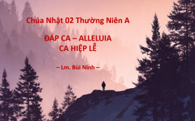 Chúa Nhật 02 Thường Niên A – Đáp Ca – Alleluia – Ca Hiệp Lễ