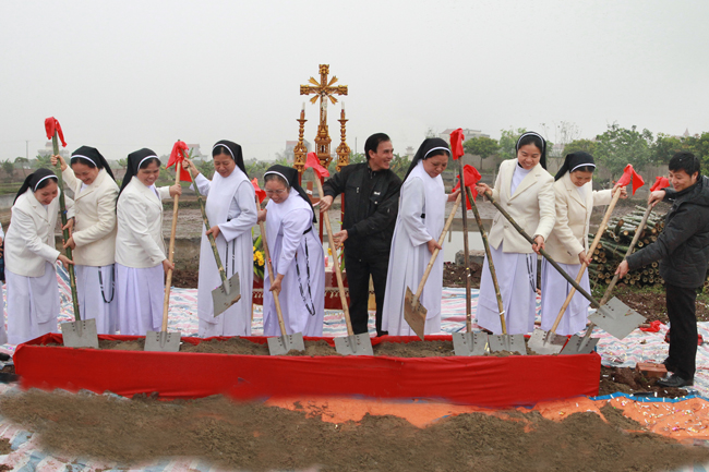 Tu viện Đaminh Phú Nhai khởi công nhà nguyện
