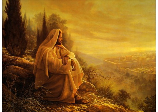 jesus contemplando jerusalen