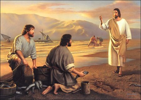 jesus said follow me and i will make you fishers of men