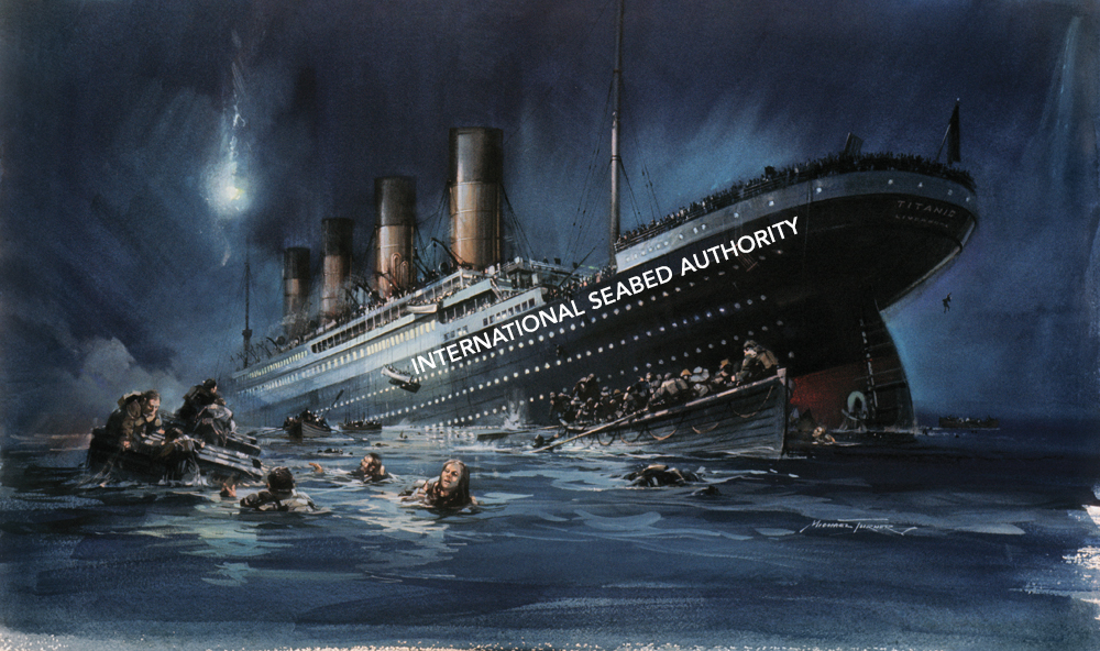 titanic sinking painting 23