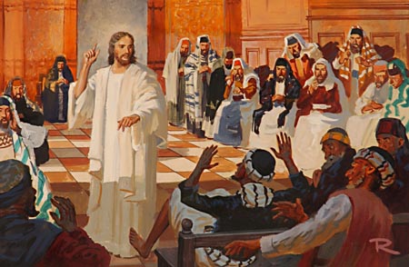 jesus speaks with authority