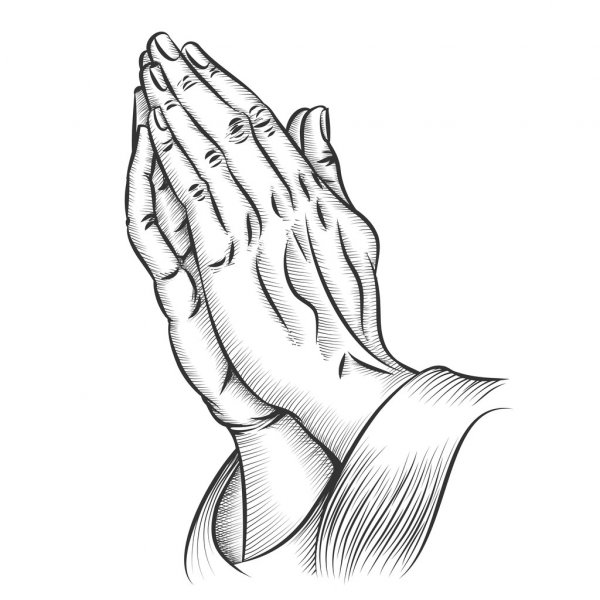 depositphotos 88196000 stock illustration praying hands vector