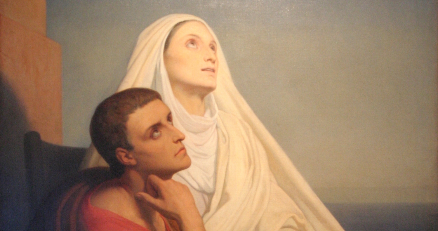 flickr nojhan augustine of hippo and his mother saint monica