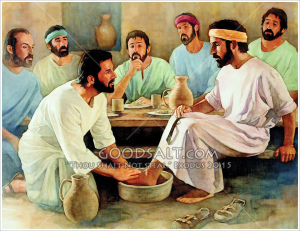 jesus washed his disciples feet goodsalt lfwas0409