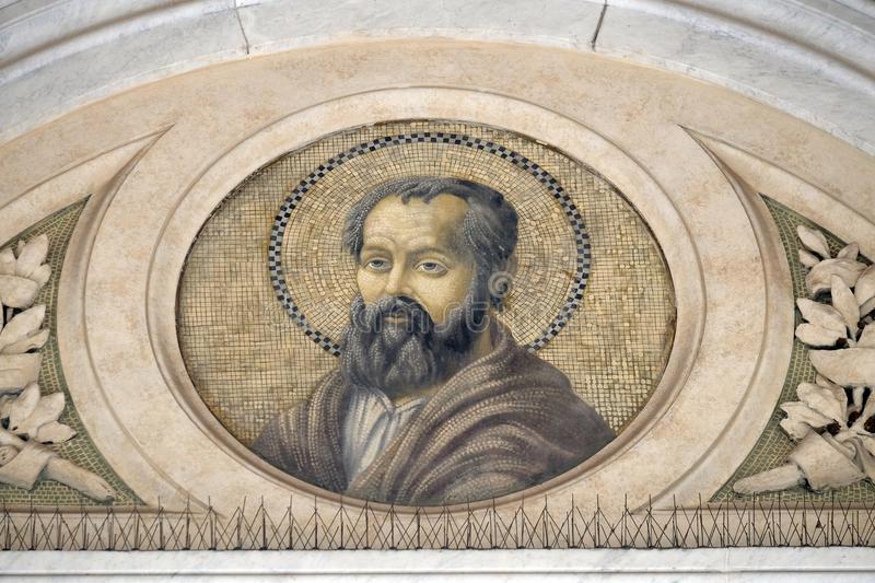 saint philip apostle mosaic basilica saint paul outside walls rome italy saint philip apostle 109605730