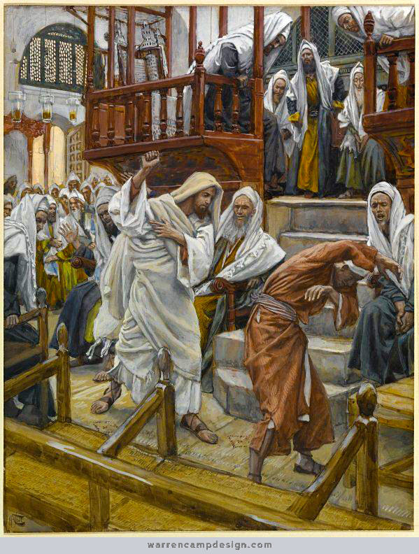 00 jesus healing a demoniac in a synagogue