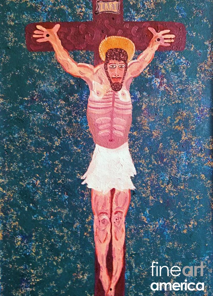 crucifixion of triumphant jesus christ