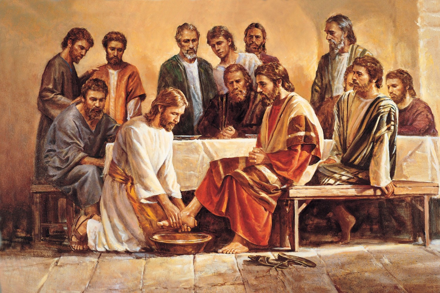 jesus washing apostles feet