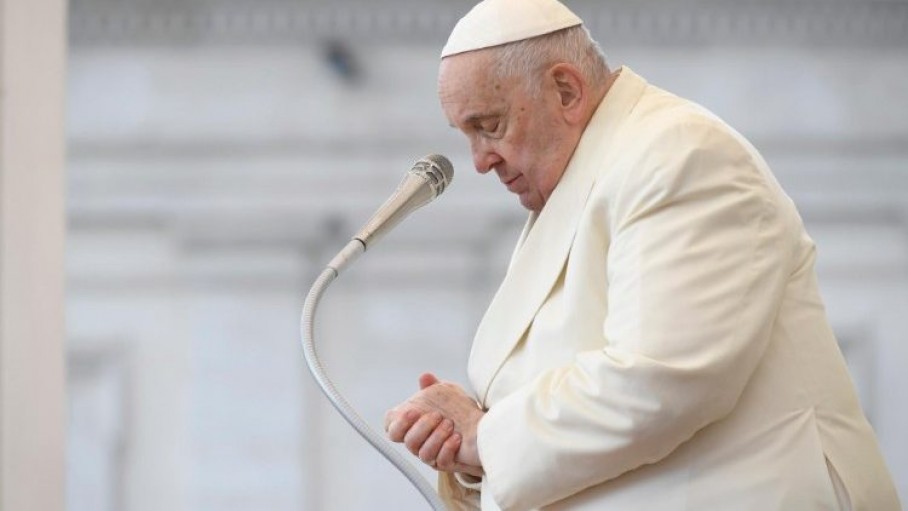 papa francisco durante a audiencia geral desta quarta feira 5 de abril vatican media